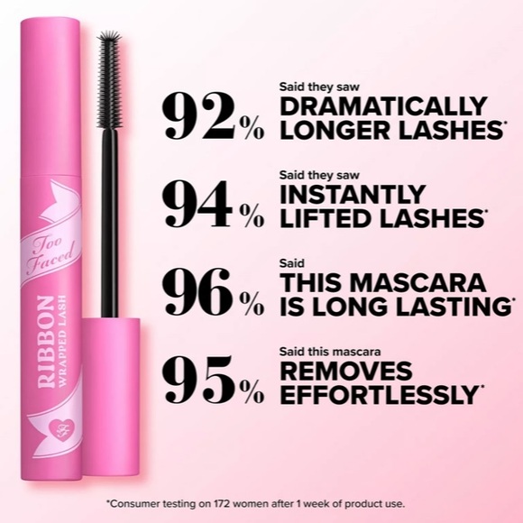 Too Faced Ribbon Wrapped Lash Extreme Length Tubing Mascara - Picture 11 of 16